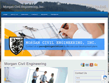 Tablet Screenshot of morgancivil.com